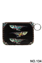 Salmon Fish Print Hand Stitch Coin Purse HB0665 - NO.134
