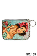 Art Girl Print Hand Stitch Coin Purse HB0665 - NO.165