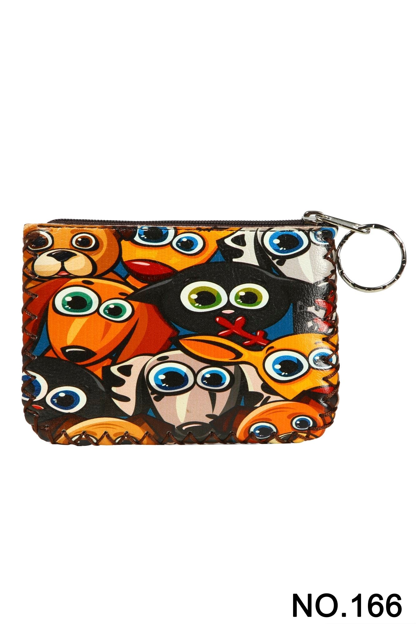 Dog Print Hand Stitch Coin Purse HB0665 - NO.166