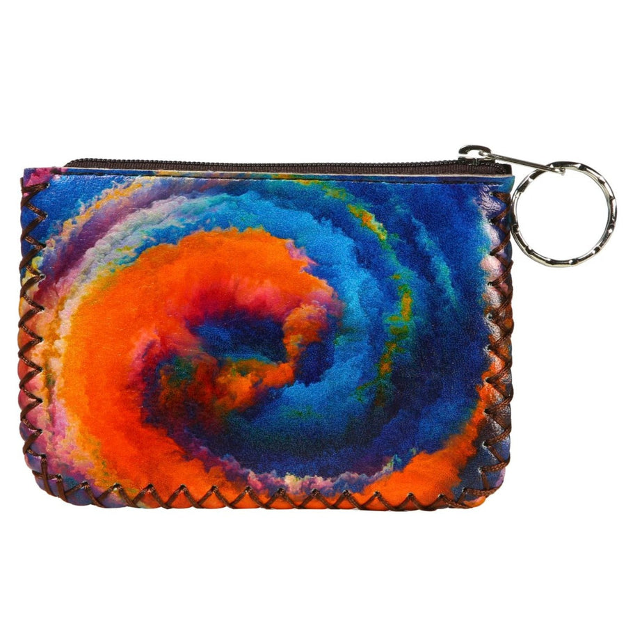 Cloud Wave Print Hand-Stitched Coin Purse HB0665 - No. 168