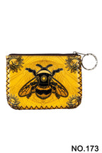 Bee Print Hand Stitch Coin Purse HB0665 - NO.173