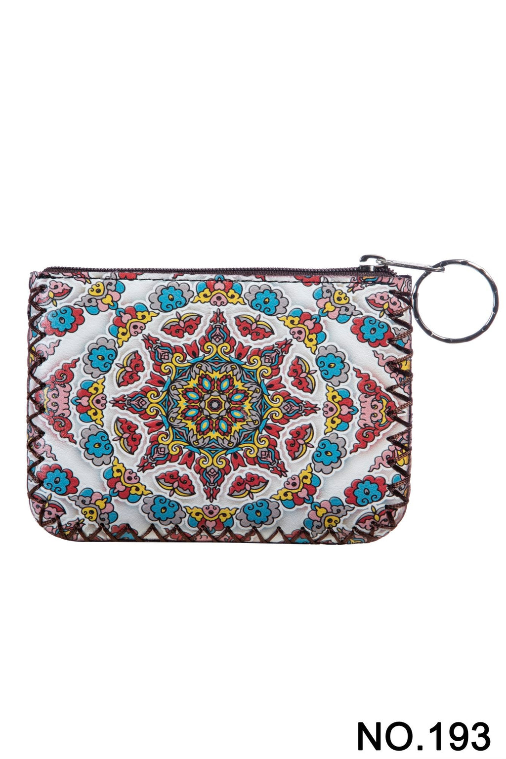 Totem Print Hand Stitch Coin Purse HB0665 - NO.193