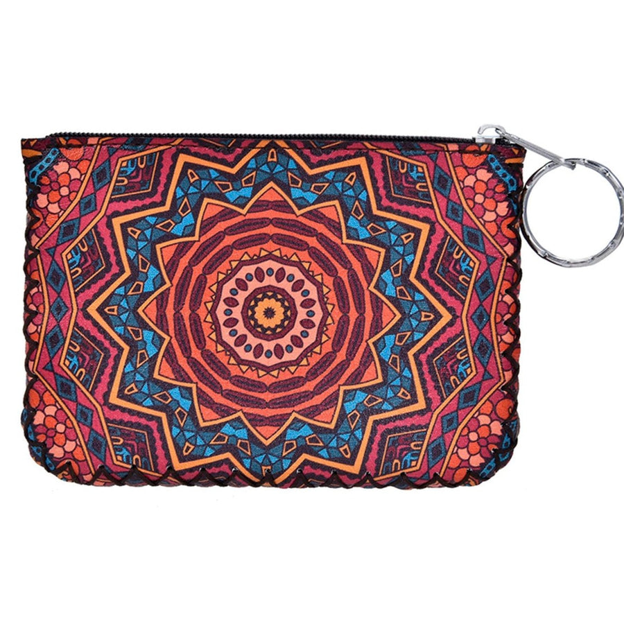 Ethnic Print Hand-Stitched Coin Purse HB0665 - No. 43