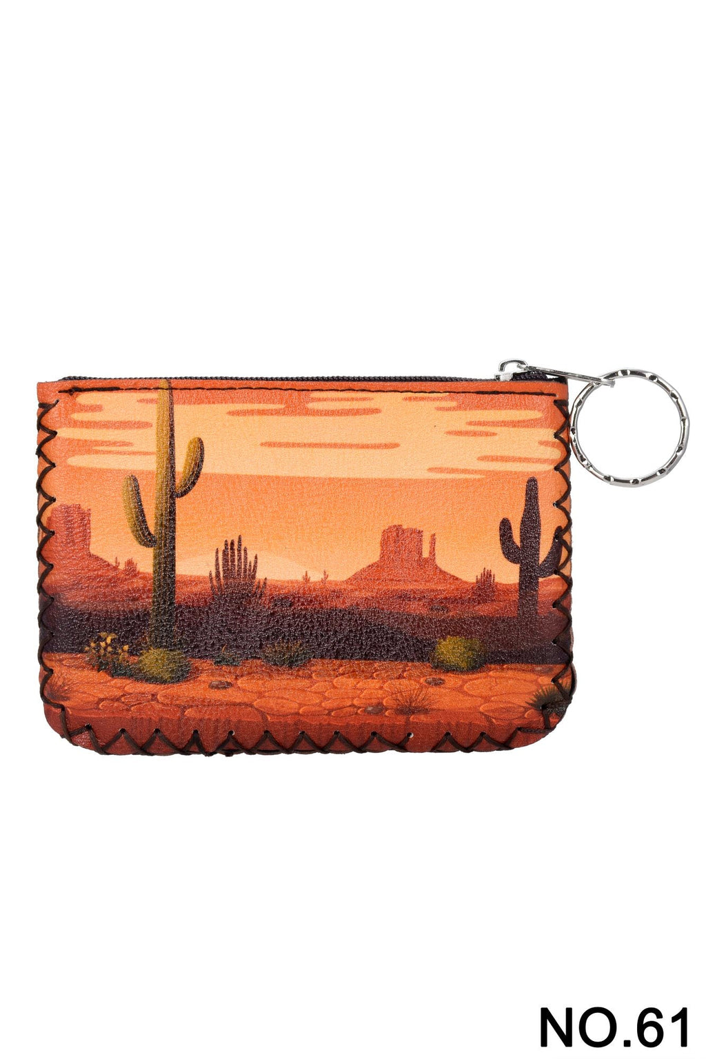Desert Print Hand Stitch Coin Purse HB0665 - NO.61