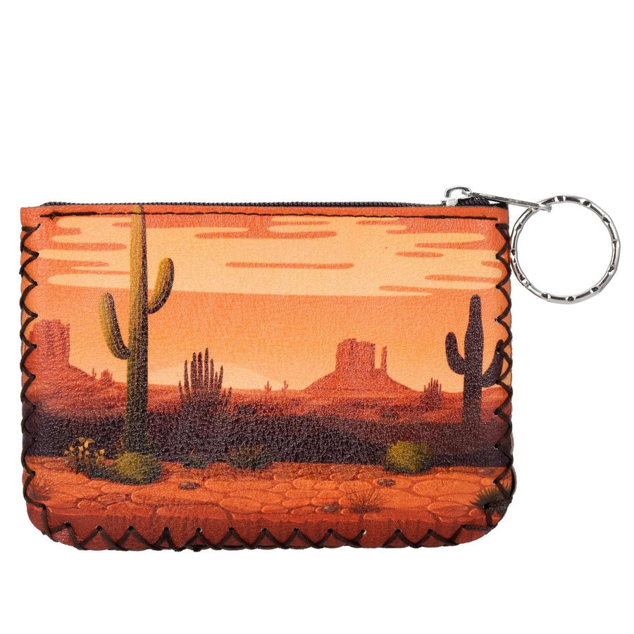 Desert Print Hand-Stitched Coin Purse HB0665 - No. 61