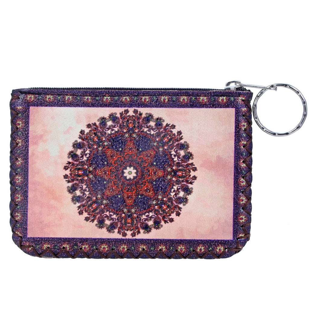 Medalion Print Hand Stitch Coin Purse HB0665 - NO.6