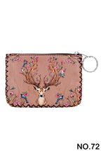 Deer Print Hand Stitch Coin Purse HB0665 - NO.72
