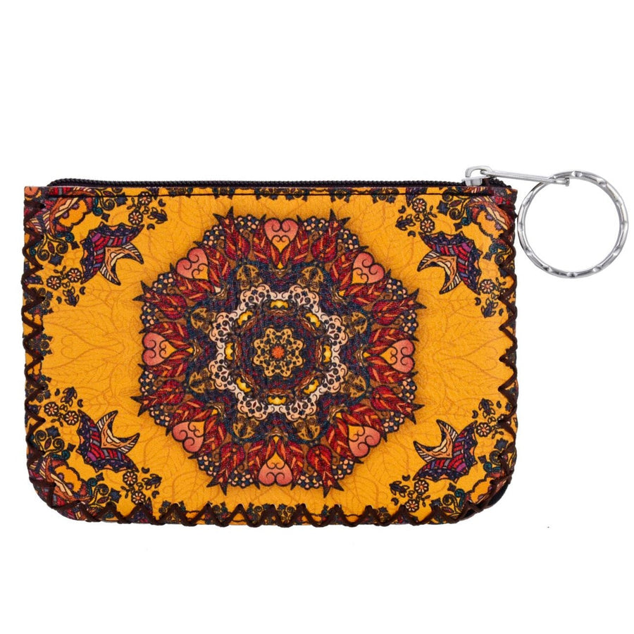 Medalion Print Hand-Stitched Coin Purse HB0665 - No. 82