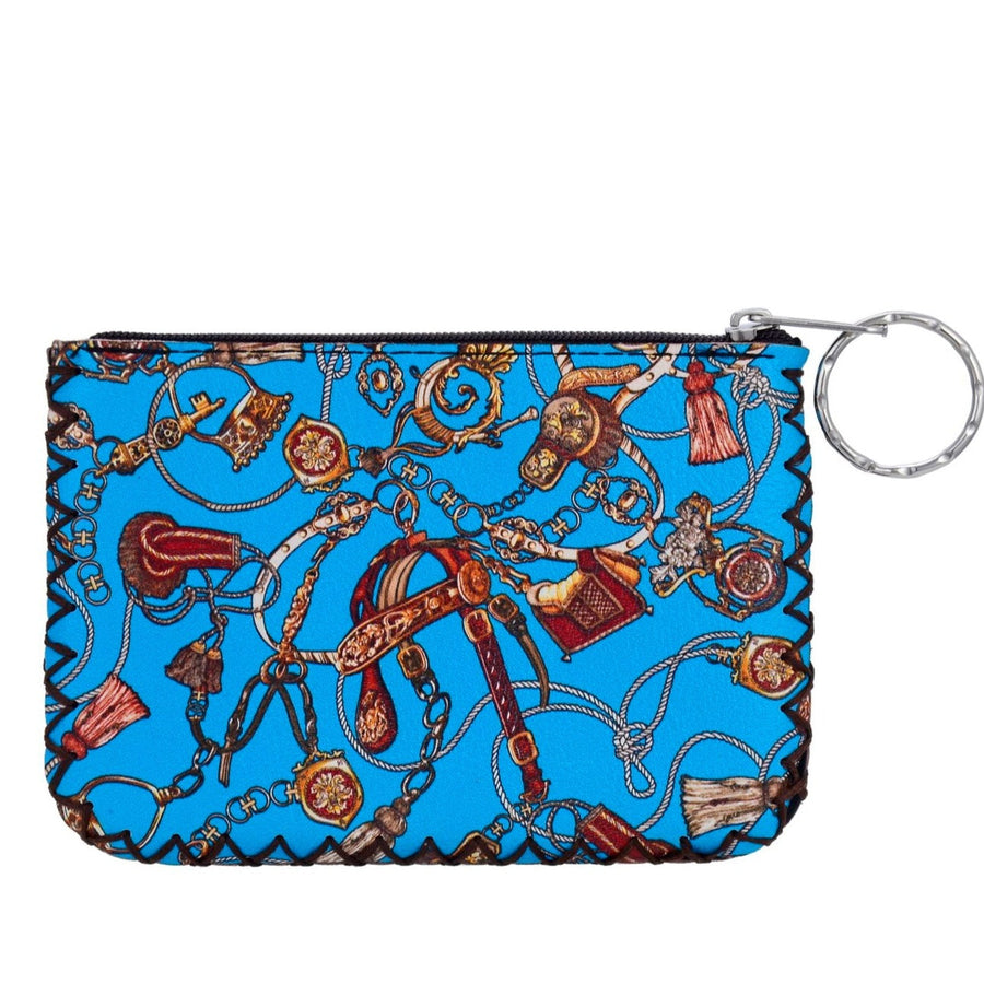 Ornament Print Hand-Stitched Coin Purse HB0665 - No. 89
