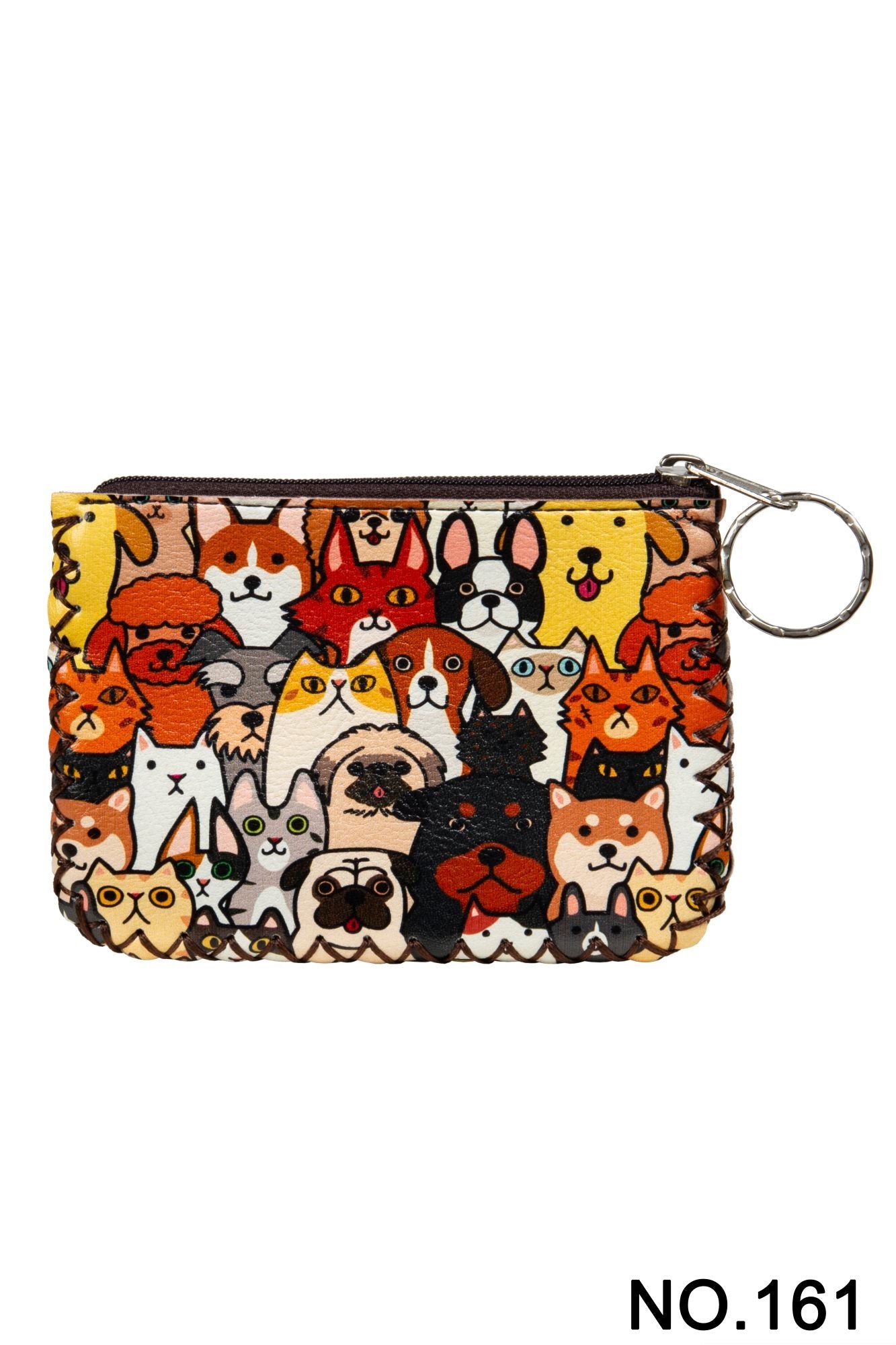 Puppy Print Hand Stitch Coin Purse HB0665 - NO.161