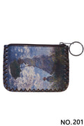 Woman with a Parasol Print Hand Stitch Coin Purse HB0665-NO.201