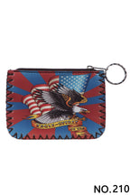 American Eagle Print Hand Stitch Coin Purse HB0665-NO.210