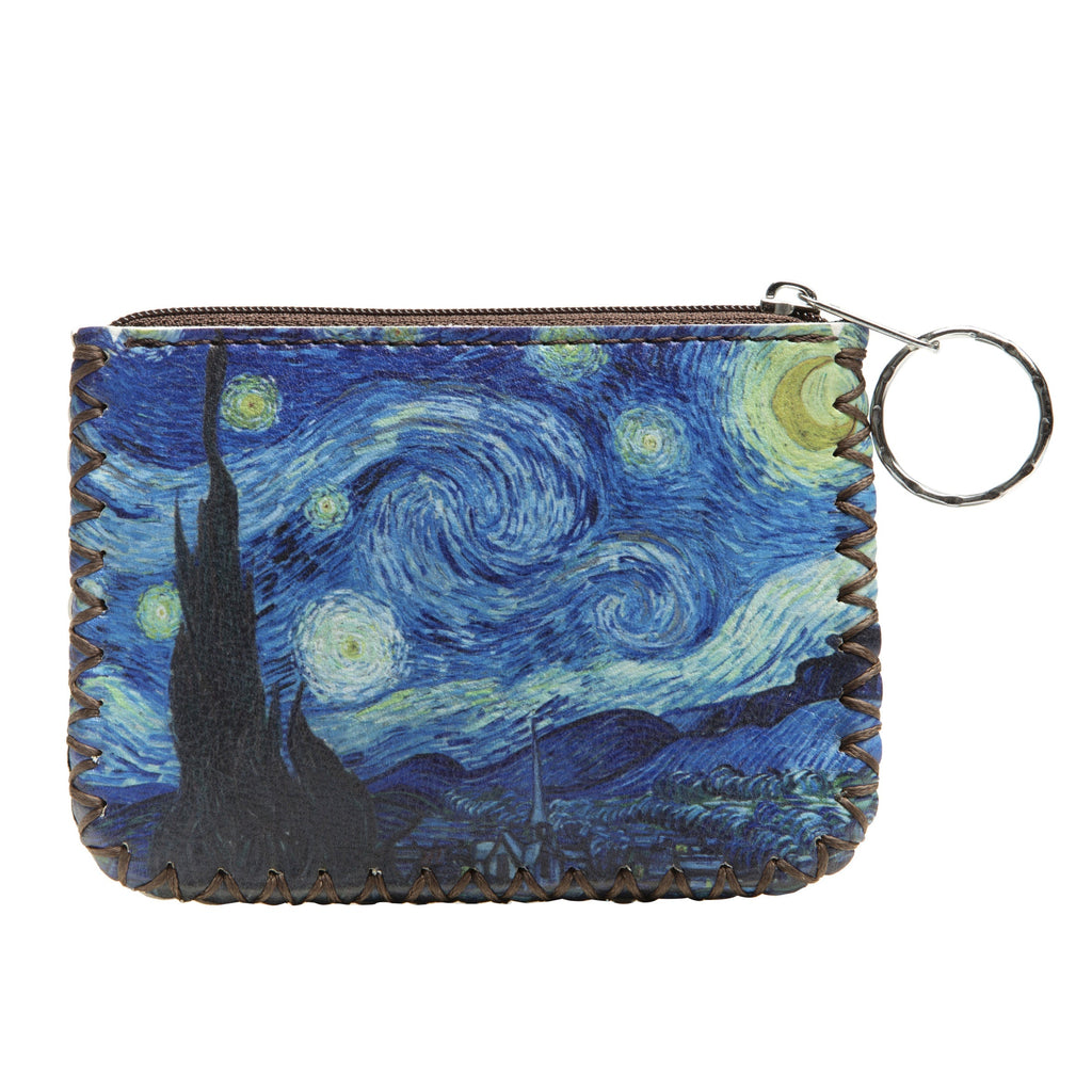 Starry Night Print Hand Stitch Coin Purse HB0665 - NO.114