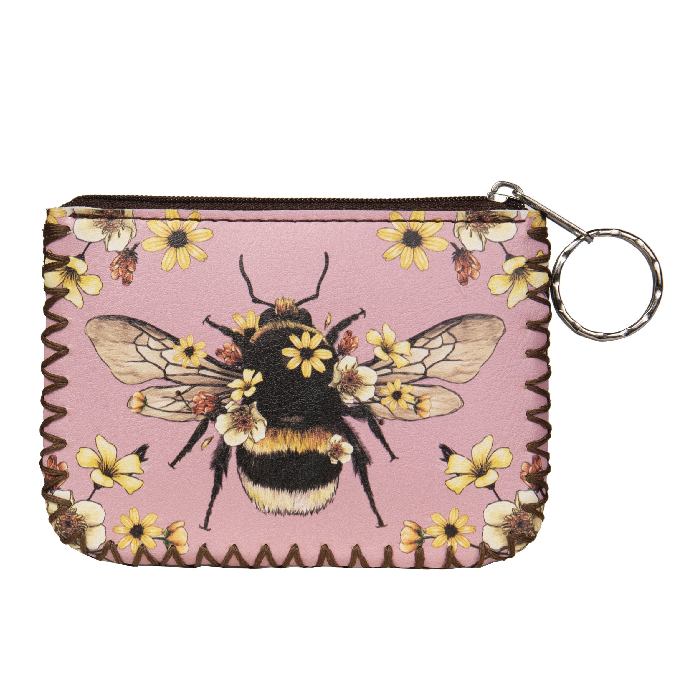 Bee Print Hand Stitch Coin Purse HB0665 - NO.125