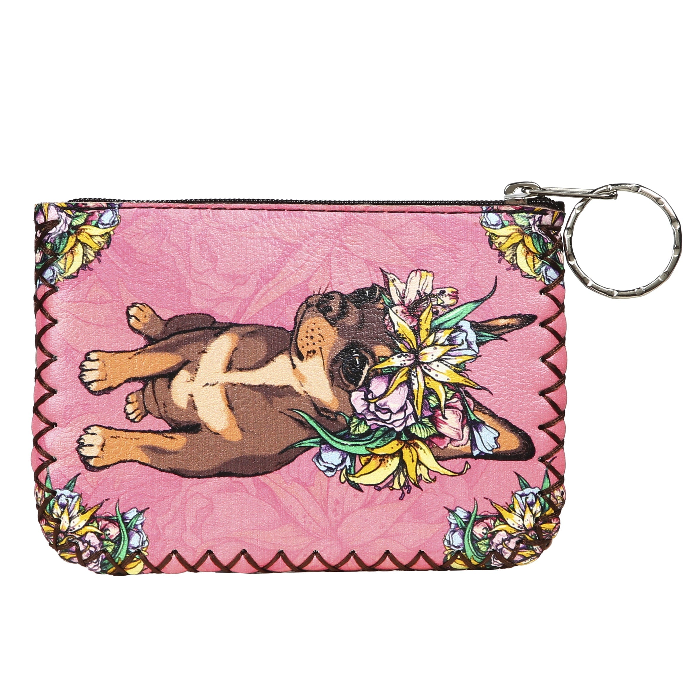 Chihuahua Dog Print Hand Stitch Coin Purse HB0665 - NO.151