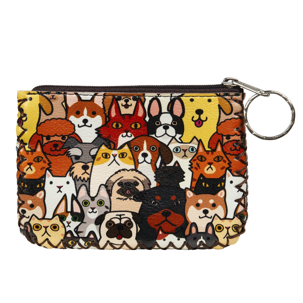 Puppy Print Hand Stitch Coin Purse HB0665 - NO.161