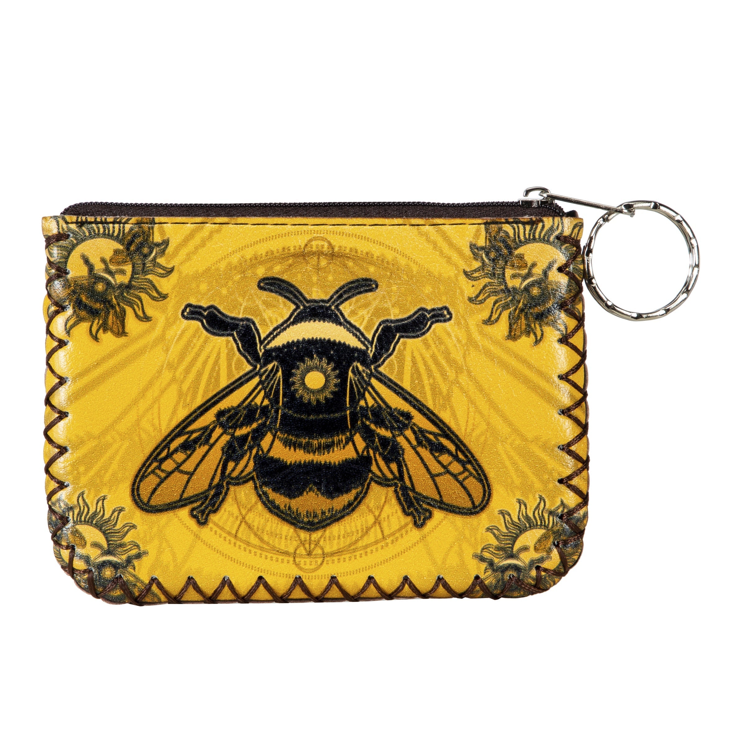 Bee Print Hand Stitch Coin Purse HB0665 - NO.173