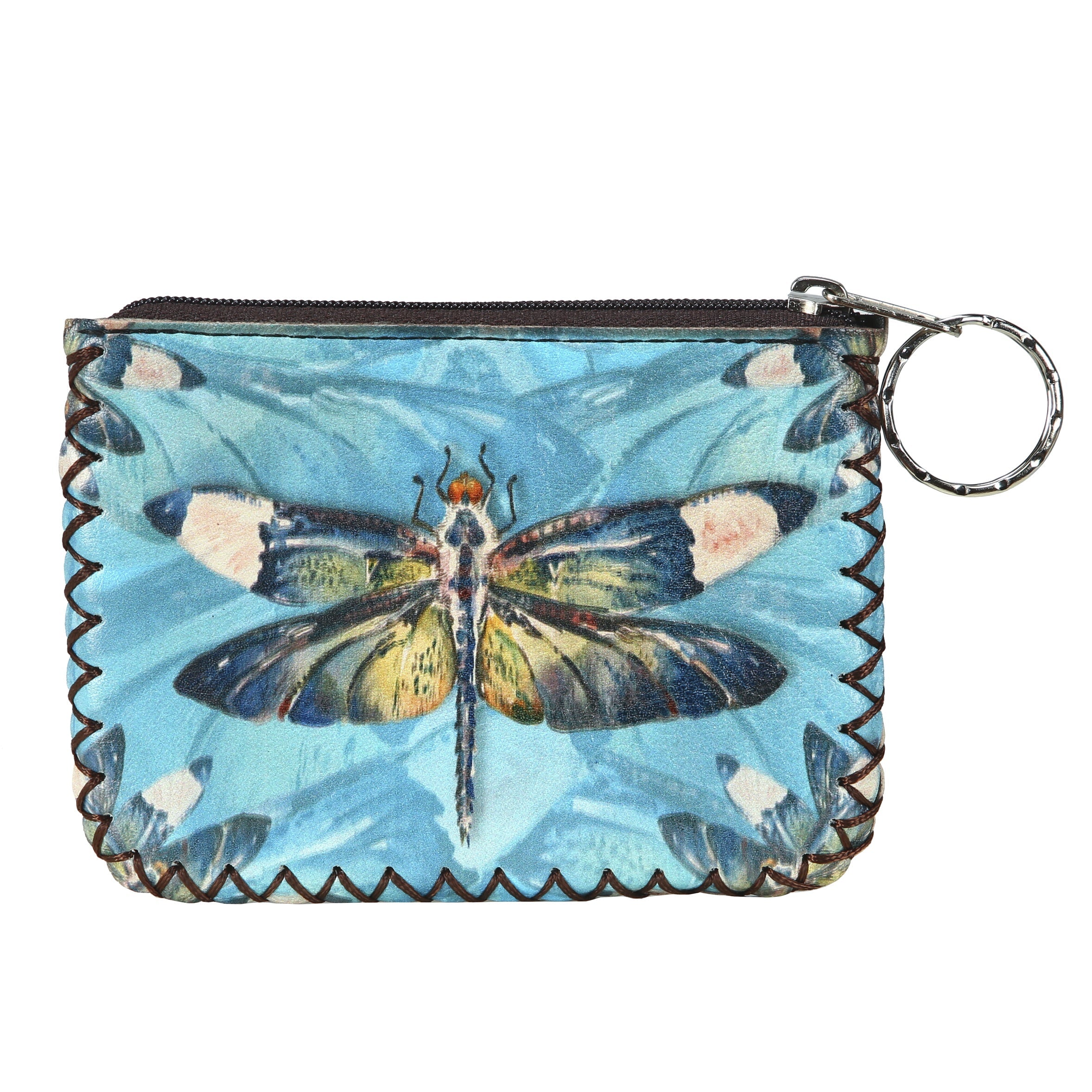 Dragonlfy Print Hand Stitch Coin Purse HB0665 - NO.177