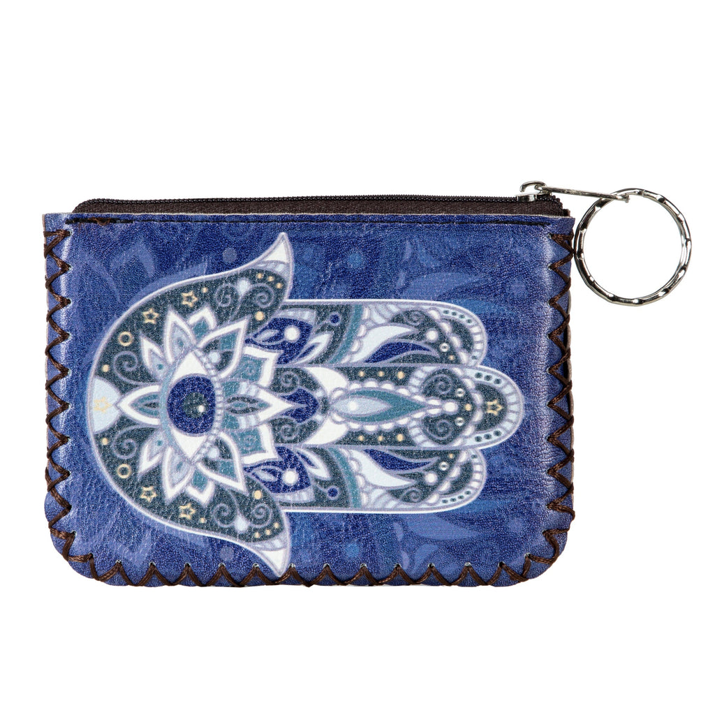 Fatima Palm Print Hand Stitch Coin Purse HB0665 - NO.183