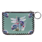 Dragonfly Print Hand Stitch Coin Purse HB0665-NO.208