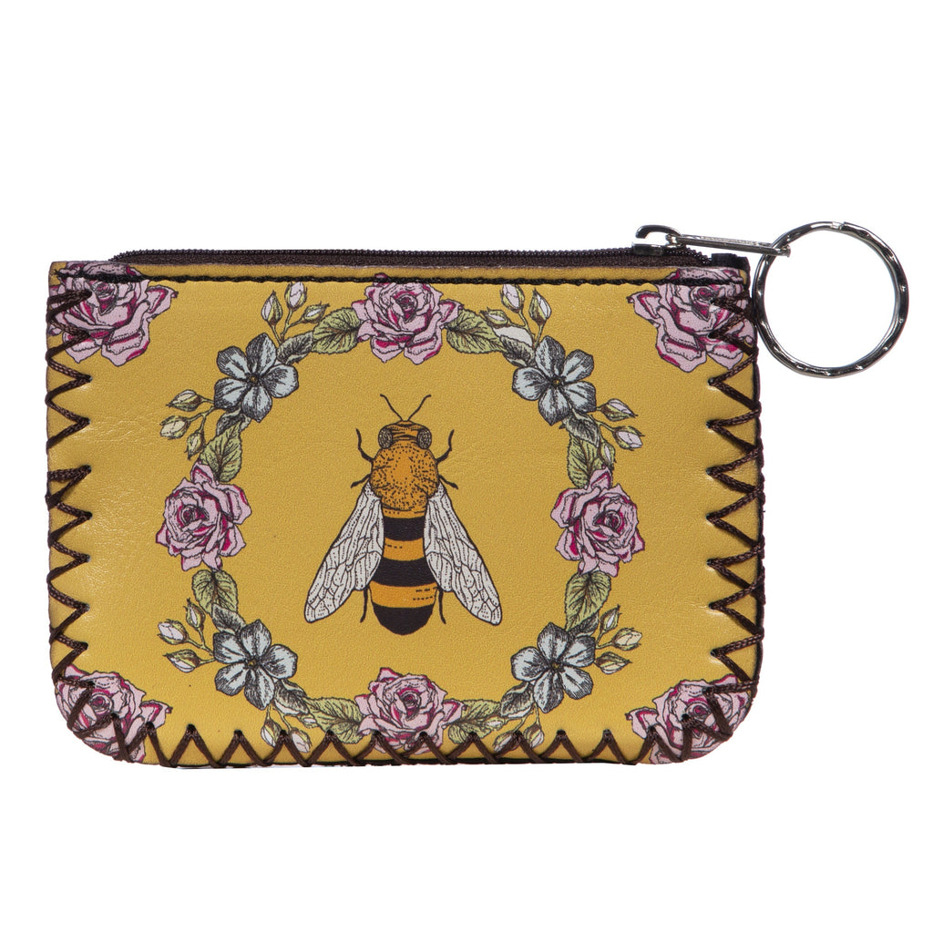 BEE Print Hand Stitch Coin Purse HB0665-NO.209