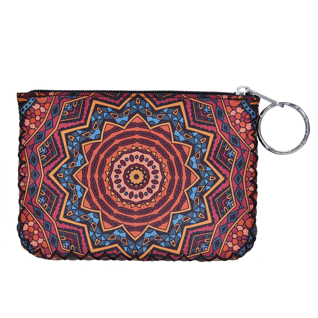 Ethnic Print Hand Stitch Coin Purse HB0665 - NO.43