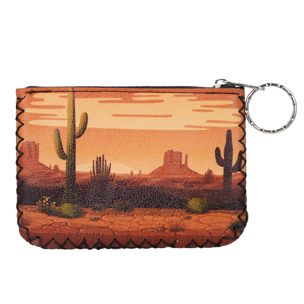 Desert Print Hand Stitch Coin Purse HB0665 - NO.61