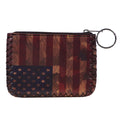 American Flag Print Hand Stitch Coin Purse HB0665-NO.7