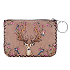 Deer Print Hand Stitch Coin Purse HB0665 - NO.72
