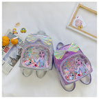 LISA Pu Leather Children Backpack HB2144