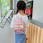 LISA Pu Leather Children Backpack HB2144