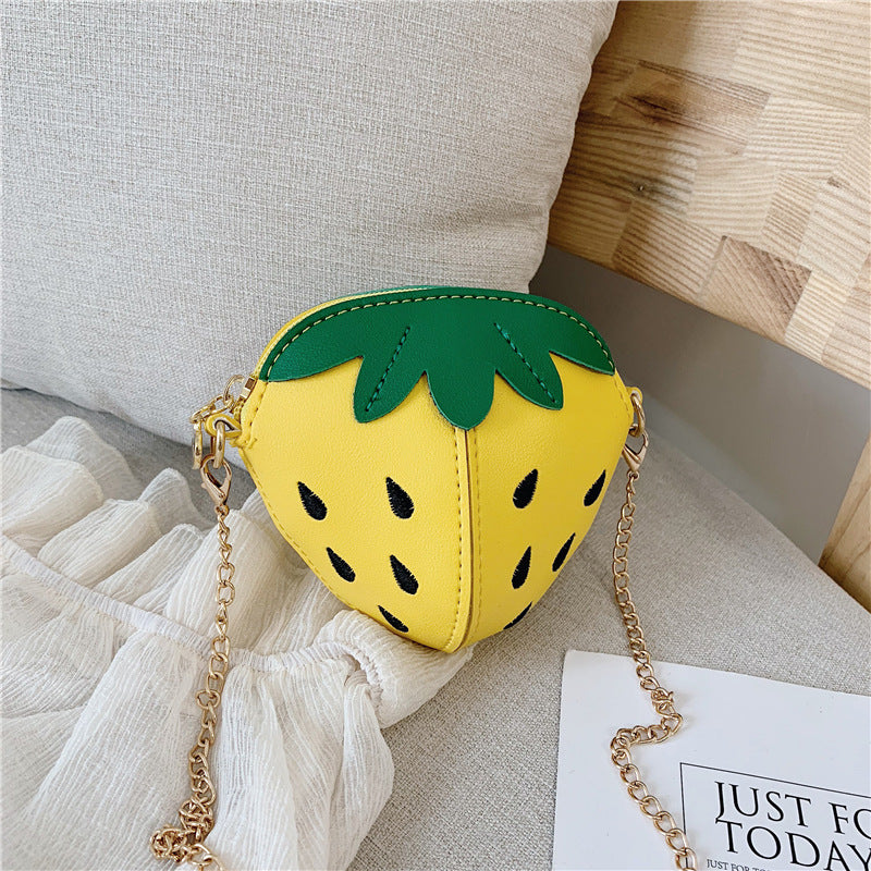 Strawberry PU Kids Crossbody HB2494
