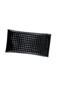 Diamond Grid Pattern Glasses PU Protecting Case HB2695
