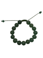 Green Aventurine Braided Bracelet B4262 -12MM