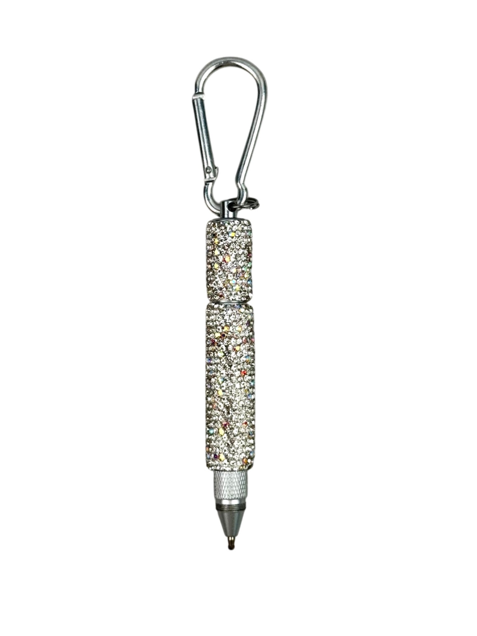 Multi Functional Pen Stylus and Tools Ceramic Rhinestones Keychain CR0113