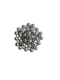 Flower Alloy Button Cover MIS1068 - view 2