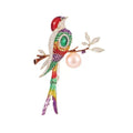 Bird Alloy Rhinestone Brooch PA6414
