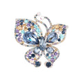 Butterfly Rhinestone Brooch PA6423
