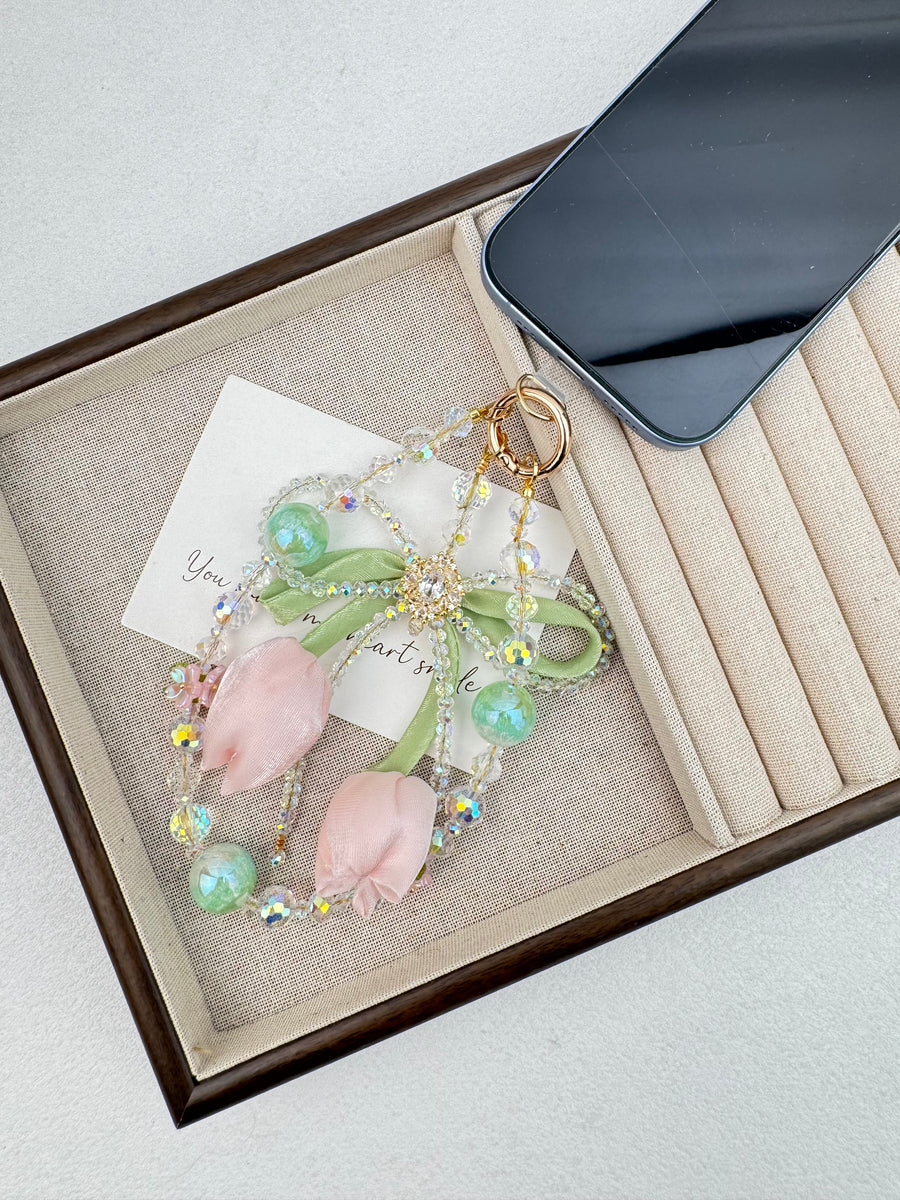 Tulip Keychain Wristlet K1513