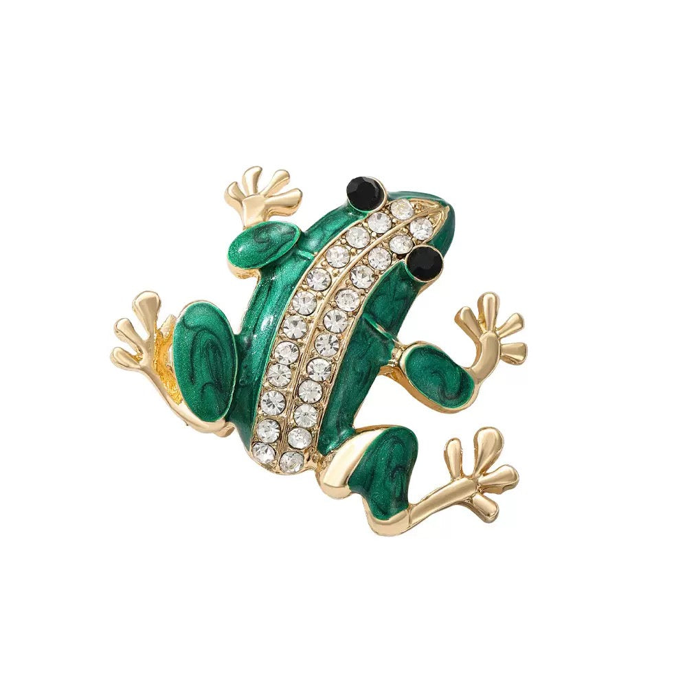 Frog Alloy Brooch PA6407