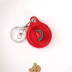 Watermelon Vegan Leather AirTag Cover Keychain K1313 - view 3