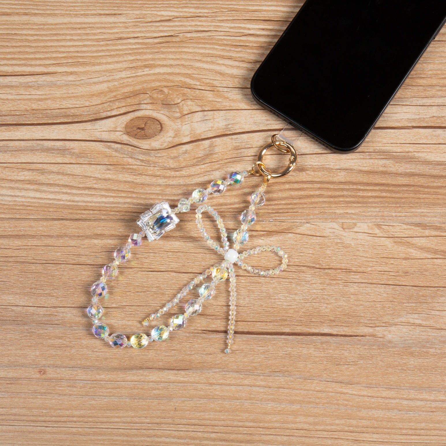 Sugar Cubes And Bows Phone Wristlet Lanyard K1346