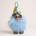 Doll With Glasses Keychain K1371 - view 3