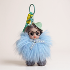 Doll With Glasses Keychain K1371 - view 3