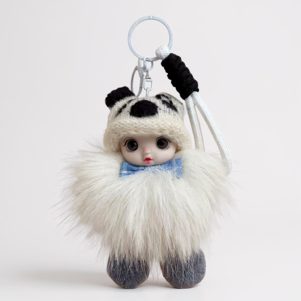 Doll With Hat Keychain K1372