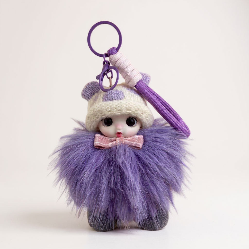 Doll With Hat Keychain K1372