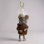 Mouse Felt Keychain K1387 - view 2