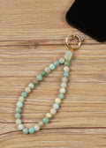 Amazonite Keychain Wristlet K1418