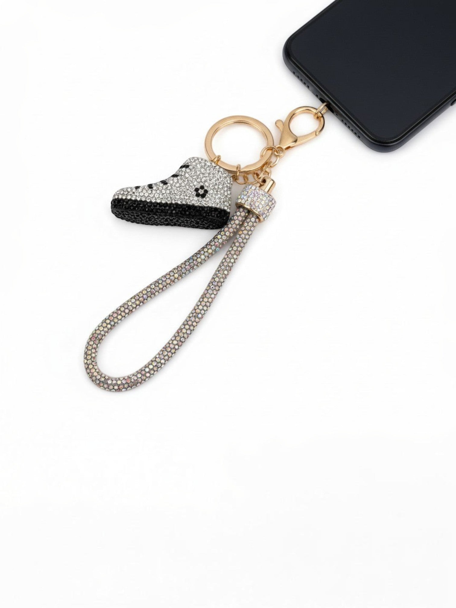 Shoe  Keychain Wristlet K1427