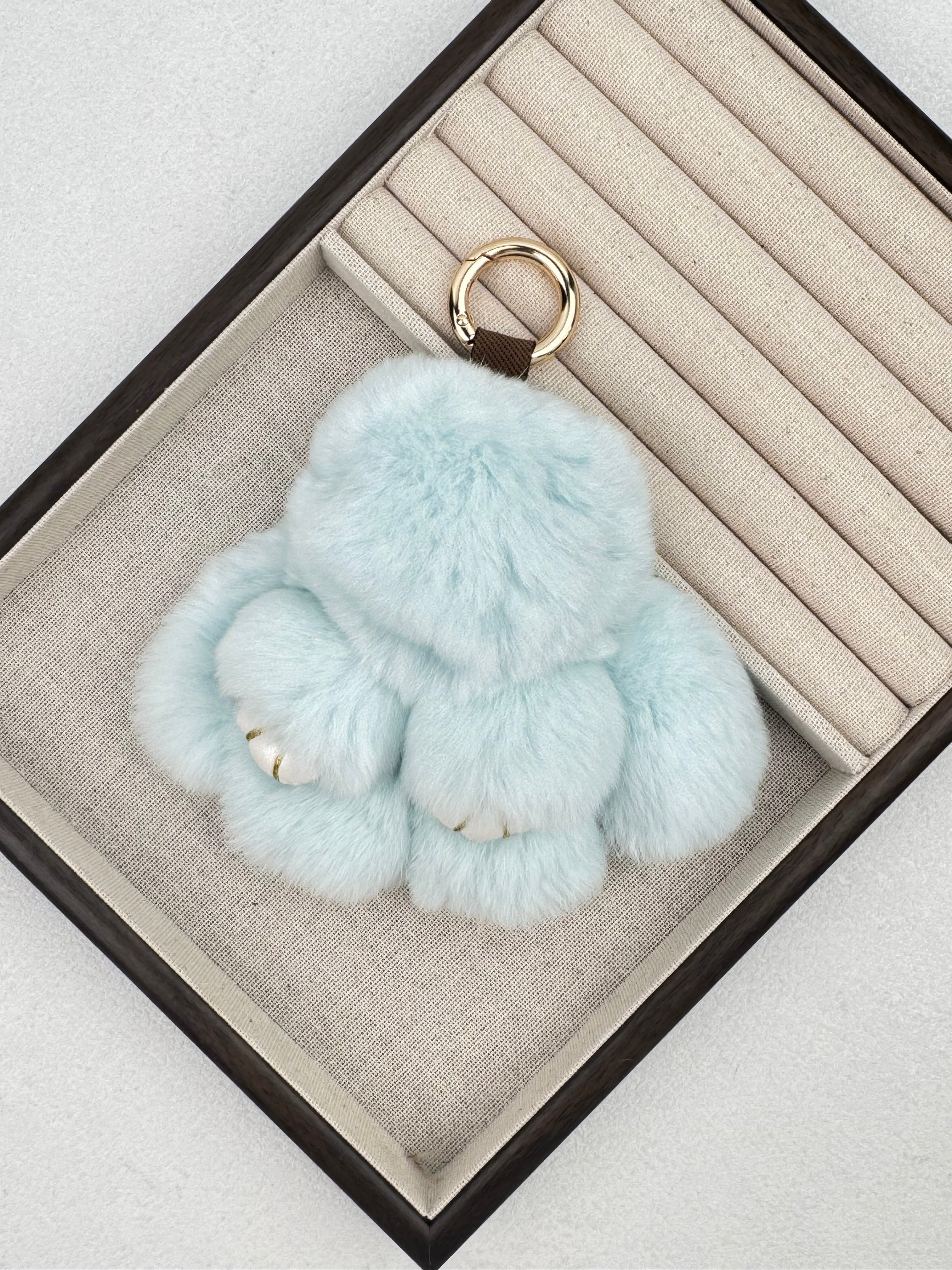 Rabbit Small Plush Keychain K1448
